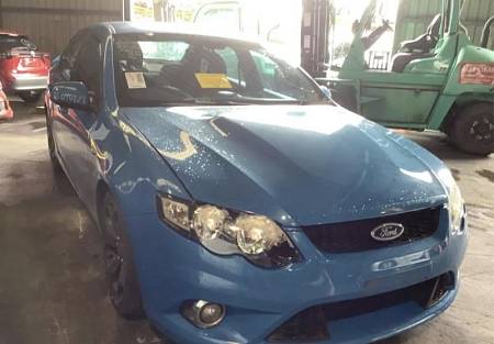 WRECKING 2009 FORD FG FALCON XR8, 5.4L BOSS 290 V8, TR 6060 6 SPEED MANUAL FOR PARTS ONLY